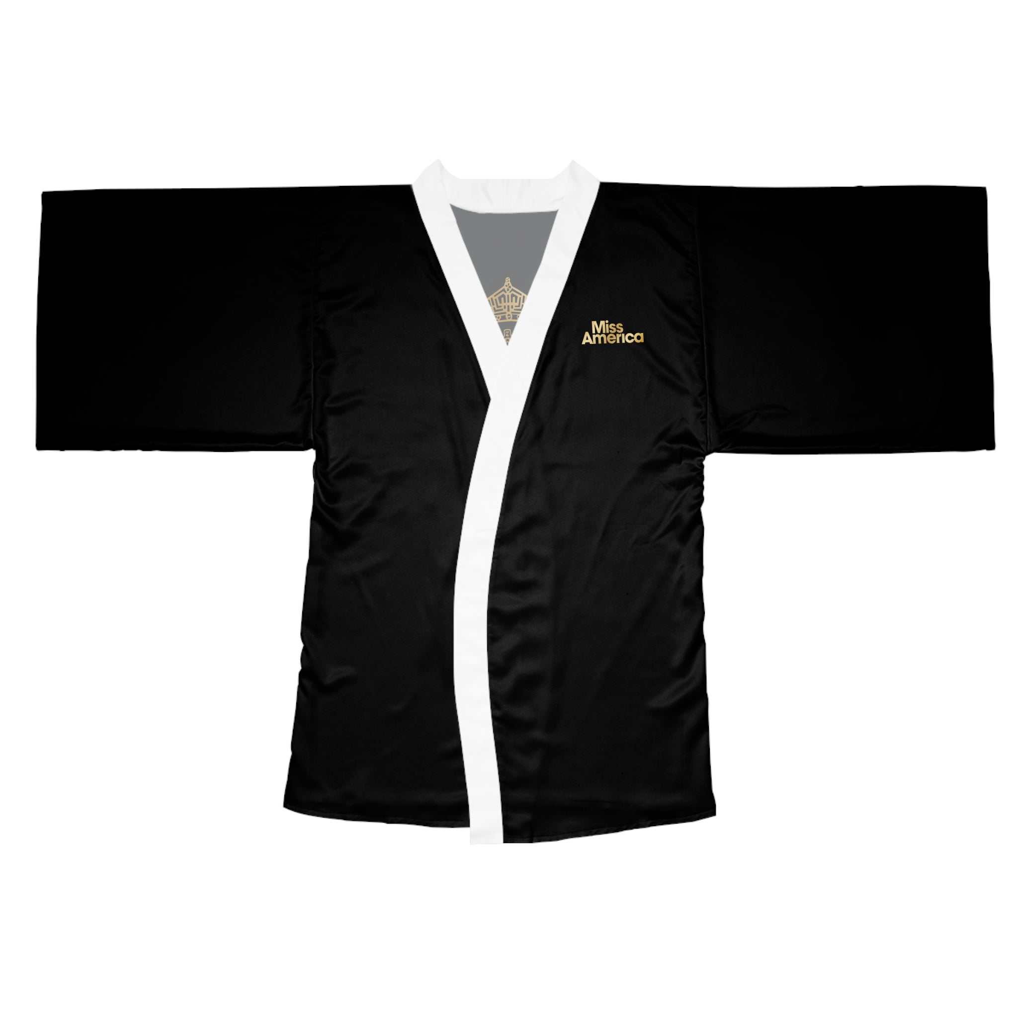 Miss America Long Sleeve Kimono Robe
