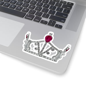 Miss America's Little Sisters Crown Kiss-Cut Stickers