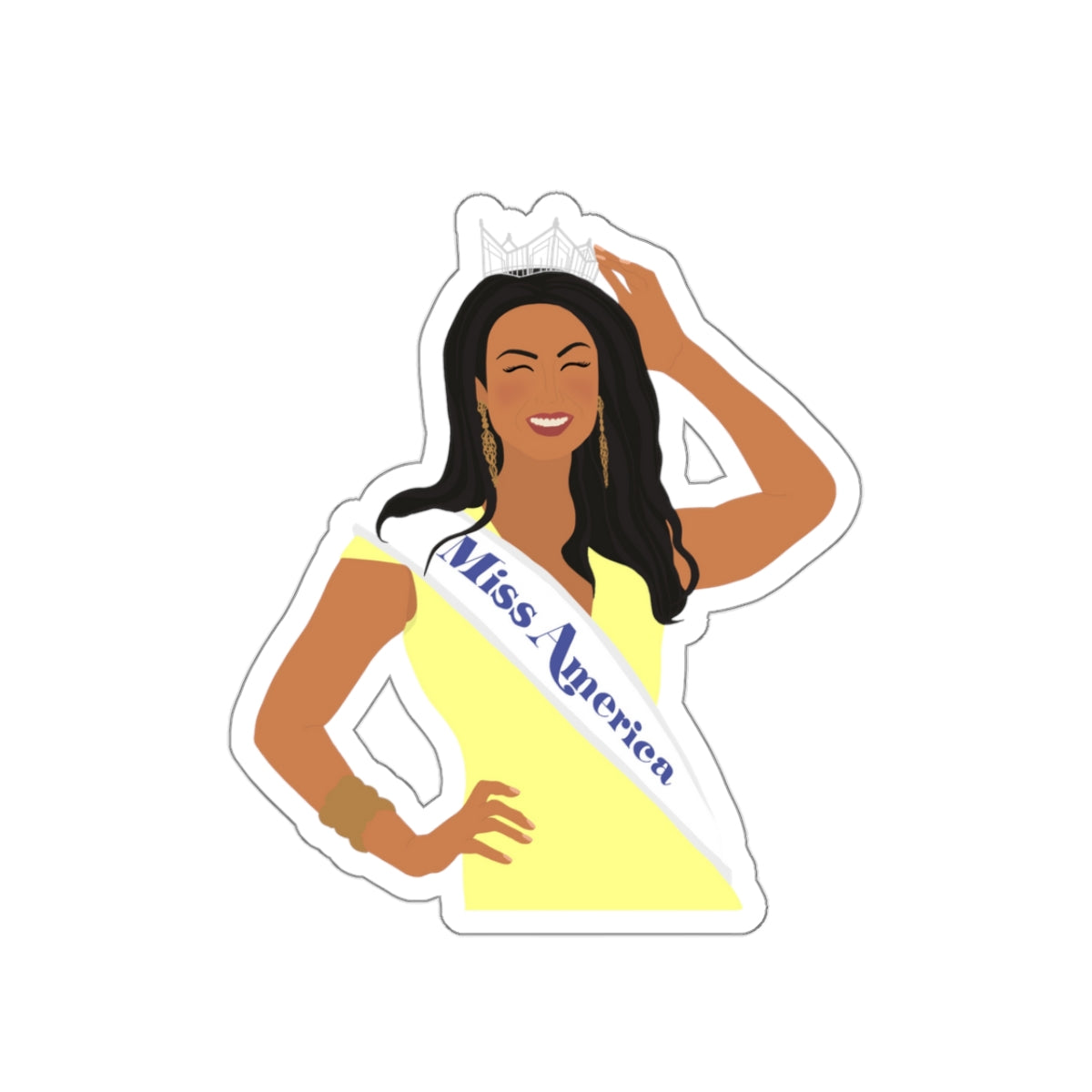 Nina Davuluri Sticker