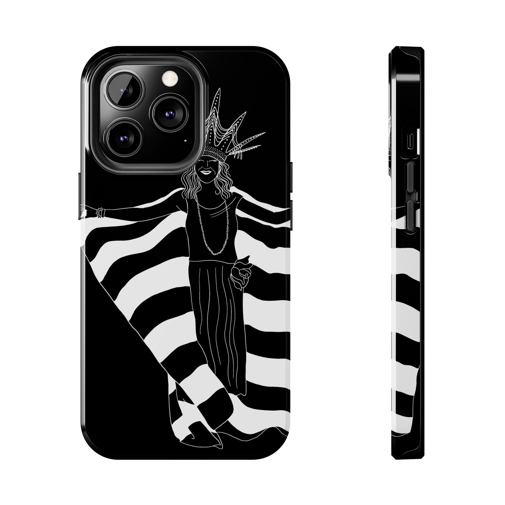 American Icon Black Phone Case