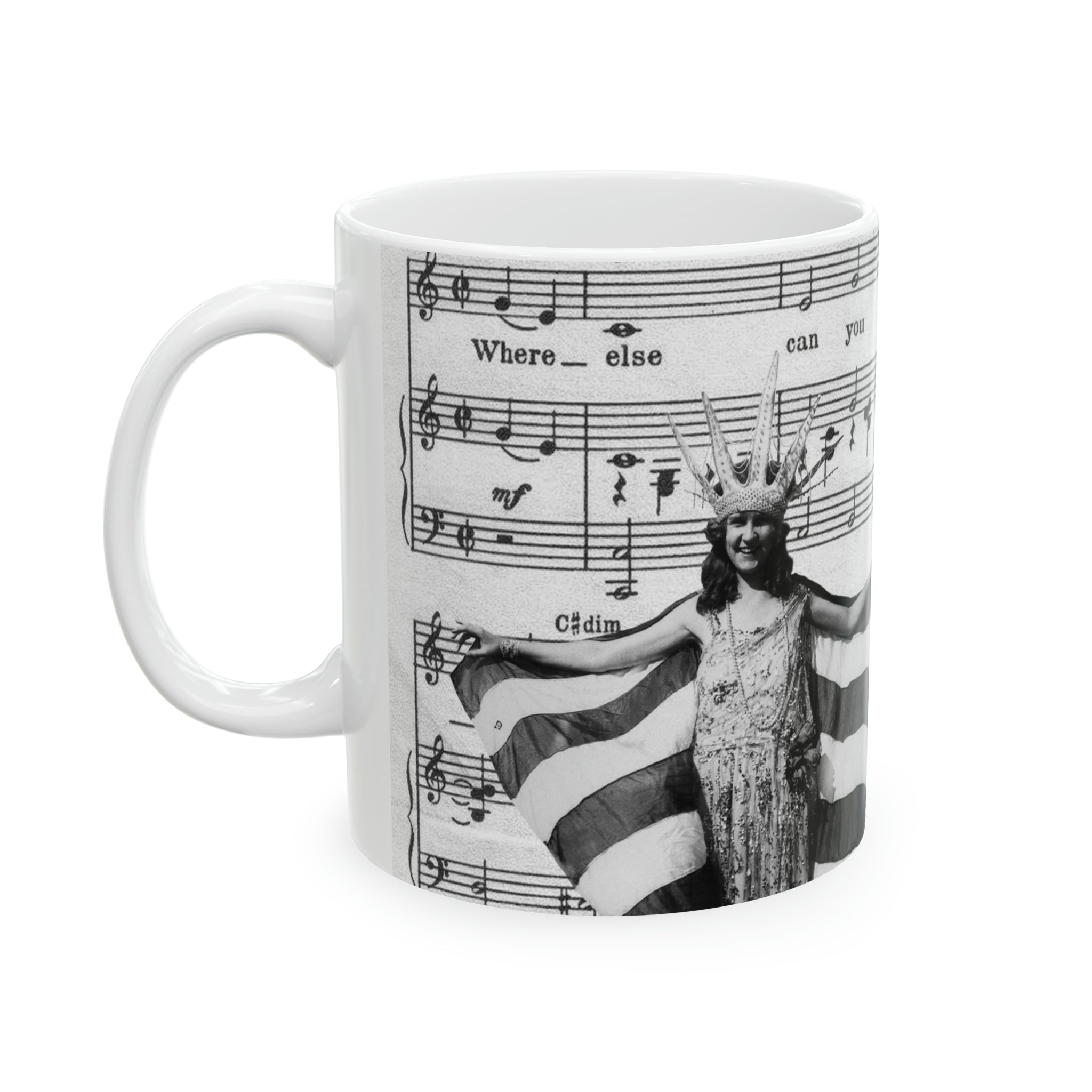 Vintage Miss America 1921 Mug 11oz