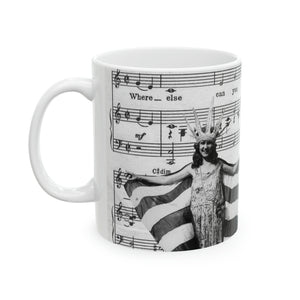Vintage Miss America 1921 Mug 11oz