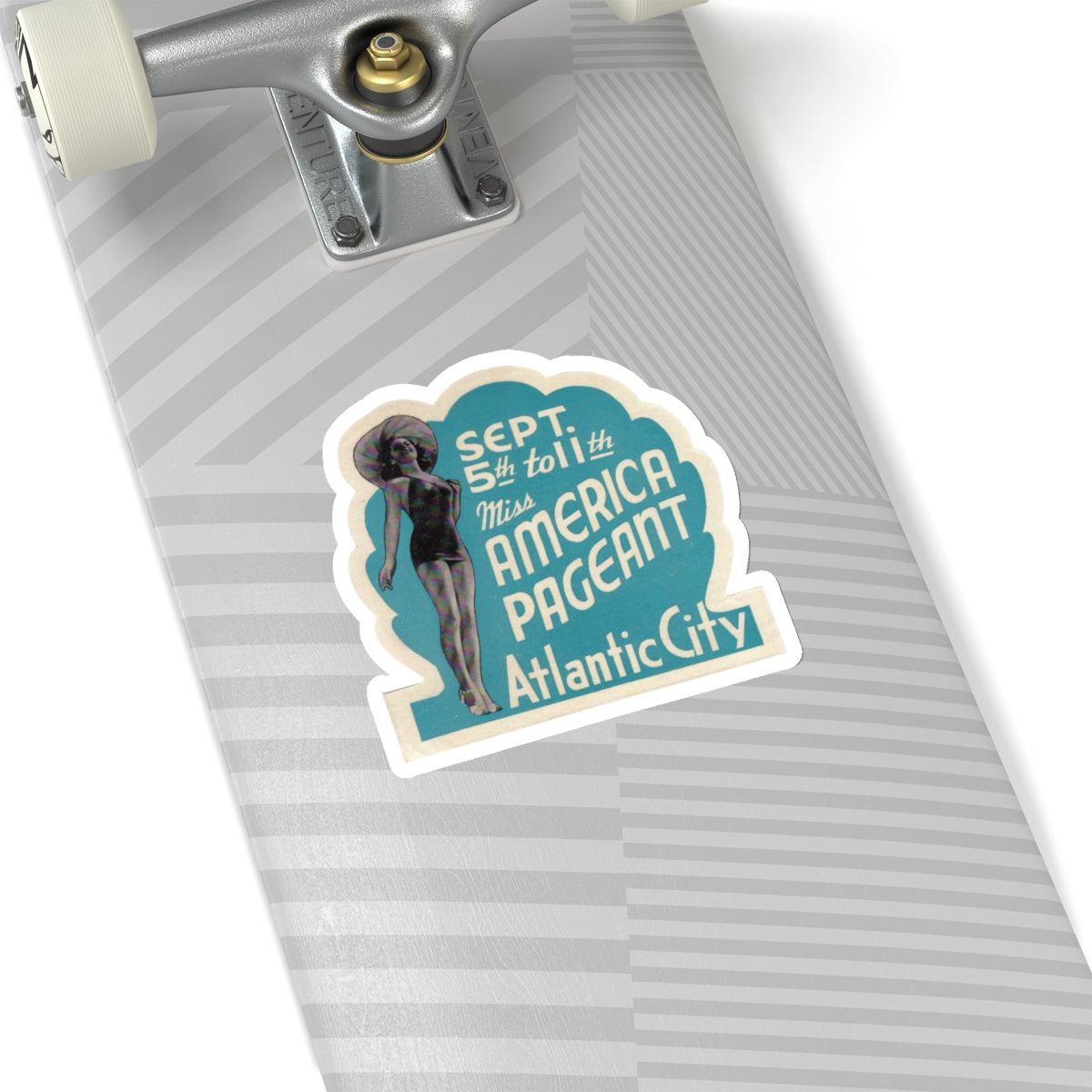 Vintage Advertisement Sticker