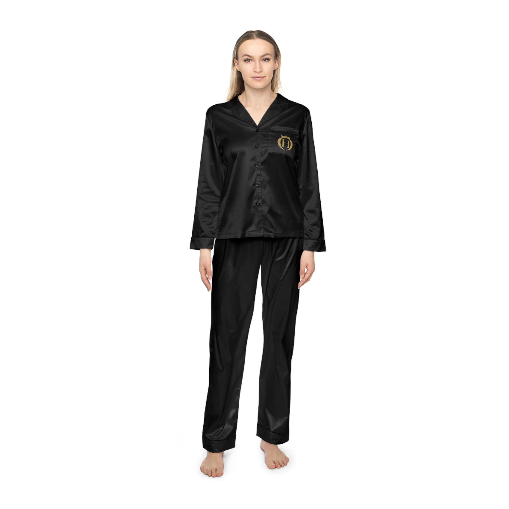 Officially HER Women's Satin Pajamas