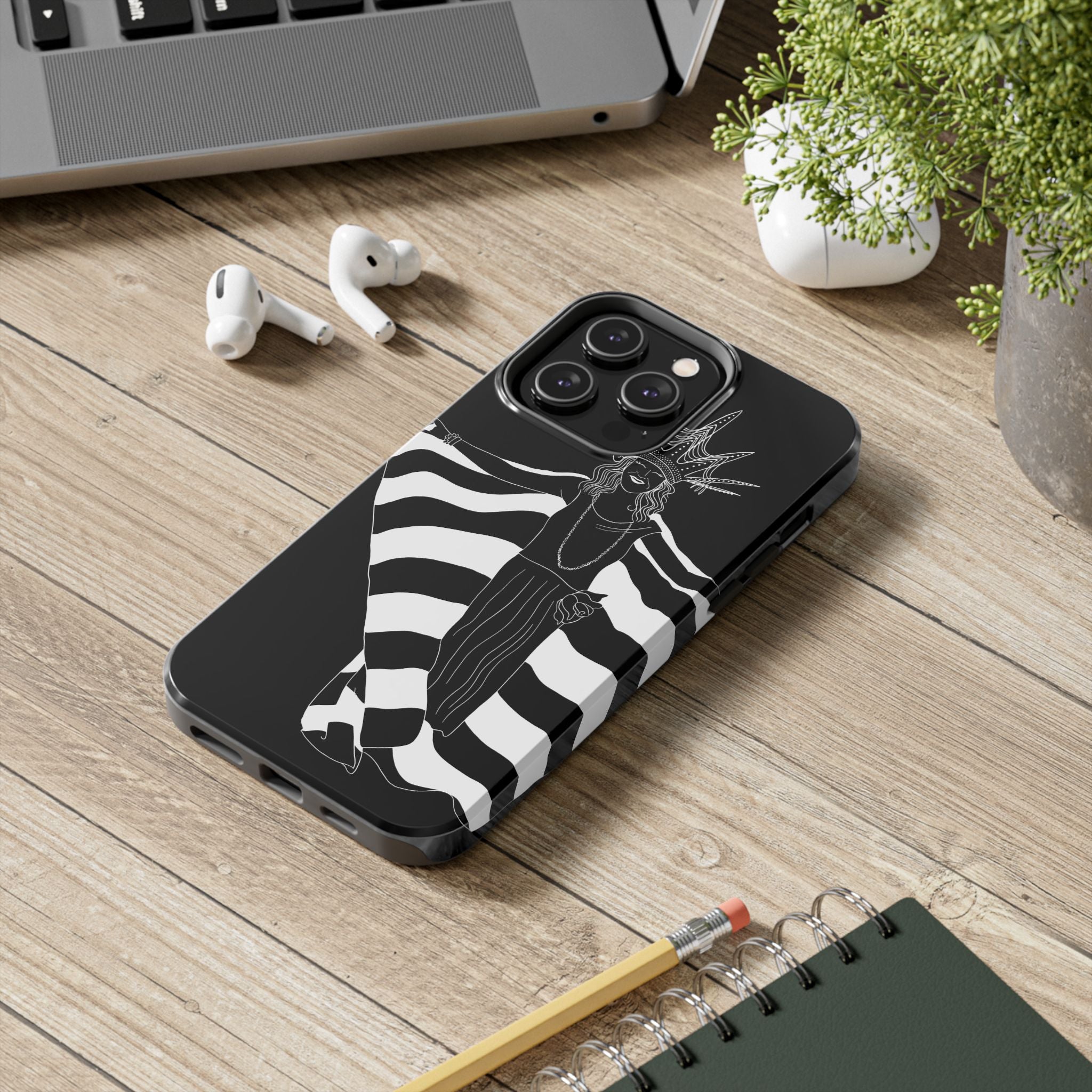 American Icon Black Phone Case