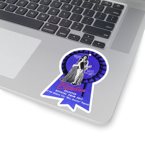 Jo Carroll Blue Ribbon Sticker