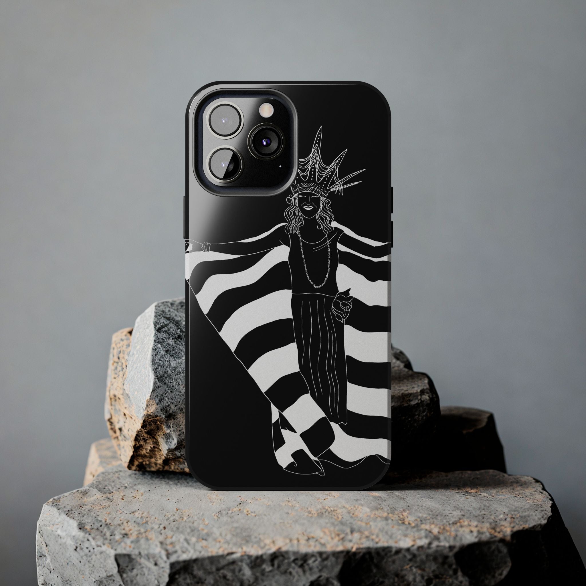 American Icon Black Phone Case