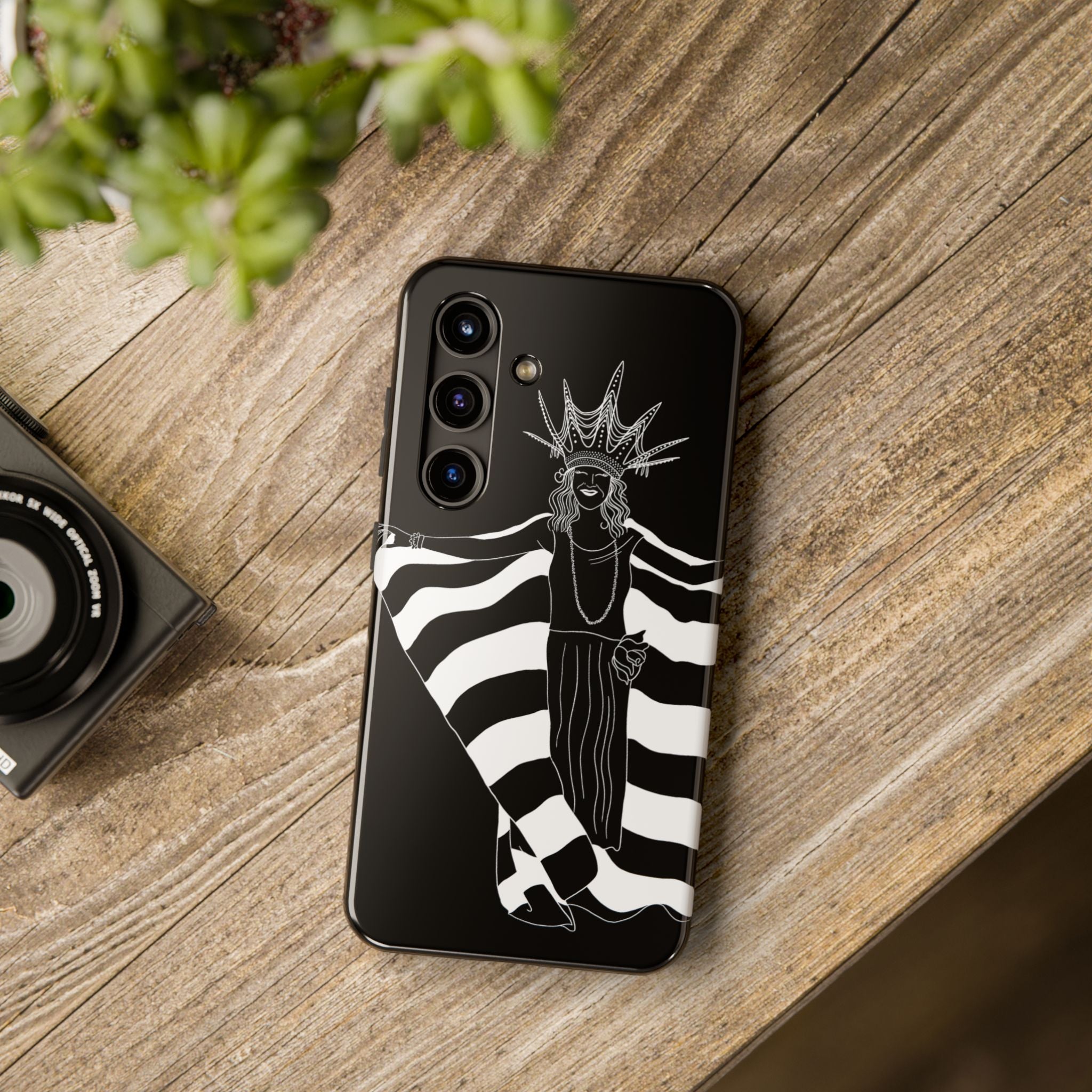 American Icon Black Phone Case