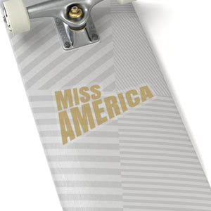 Vintage Miss America Kiss-Cut Stickers