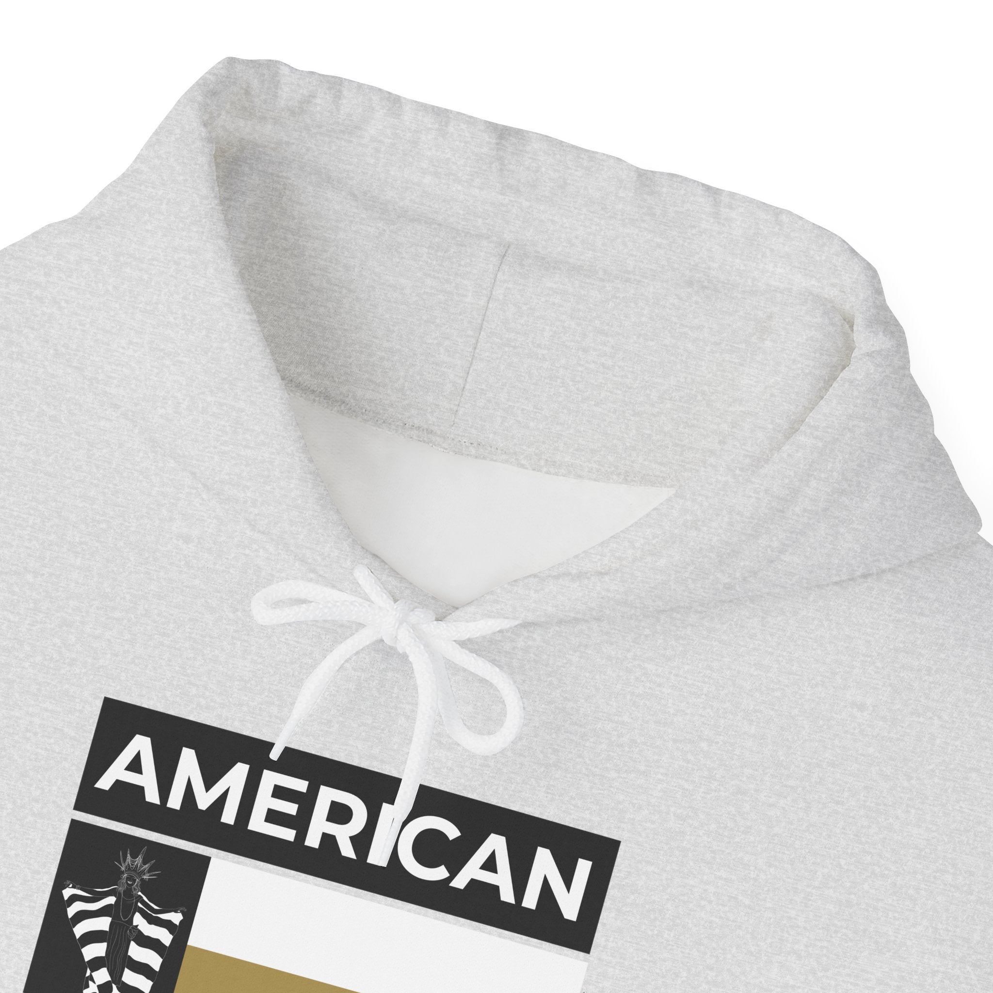 American Queen Black/Gold Hooded Sweatshirt