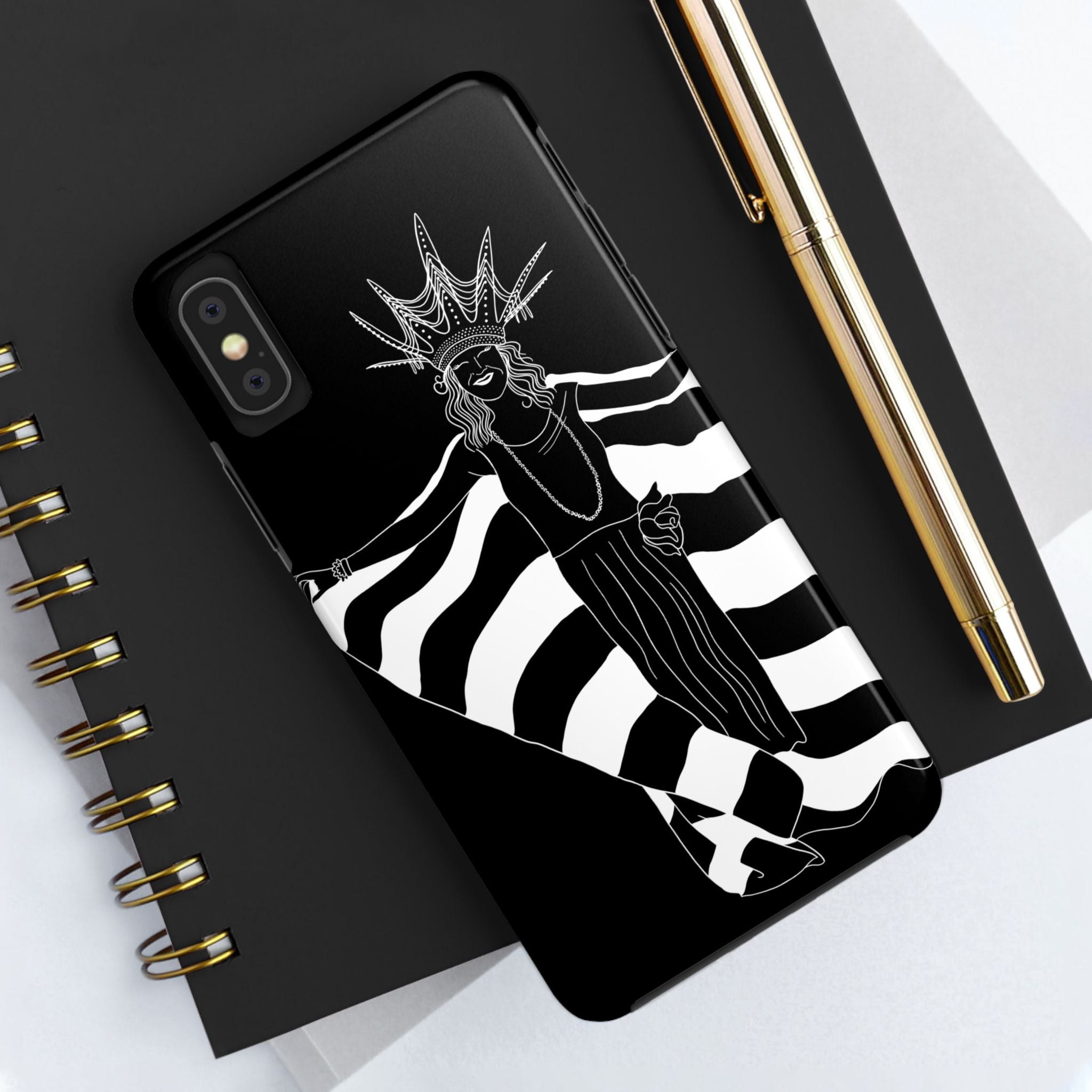 American Icon Black Phone Case