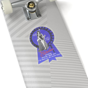 Jo Carroll Blue Ribbon Sticker