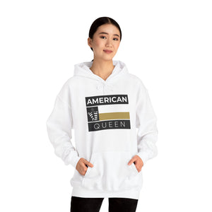 American Queen Black/Gold Hooded Sweatshirt