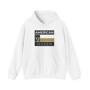 American Queen Black/Gold Hooded Sweatshirt