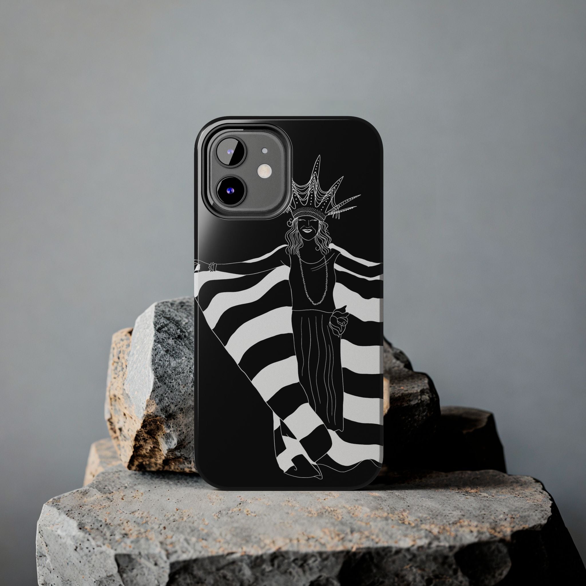 American Icon Black Phone Case