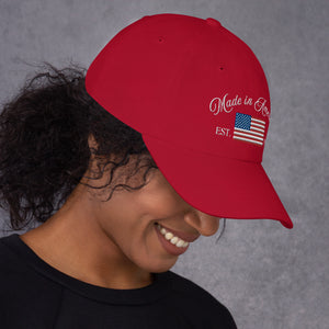 Made in America Embroidered Hat